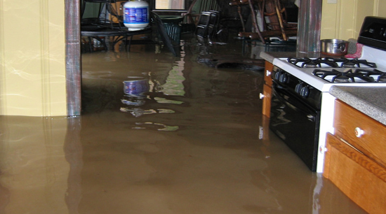Flooded property flood damage emergency cleanup Alpharetta Georgia