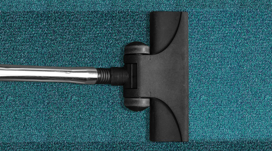 Carpet mold prevention by frequent vacuuming