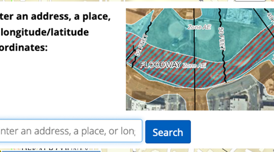 find your property's exact flood map by visiting Fema's portal