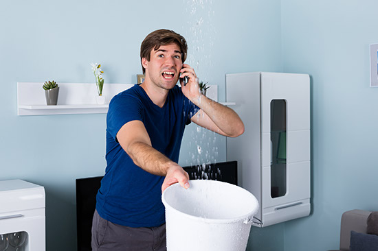 customer calling emergency water removal company of Alpharetta Ga