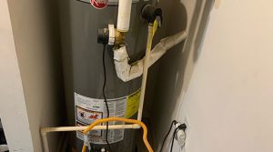 Malfunctioning hot water heater